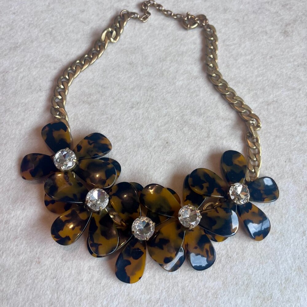 J. Crew vintage full bloom necklace